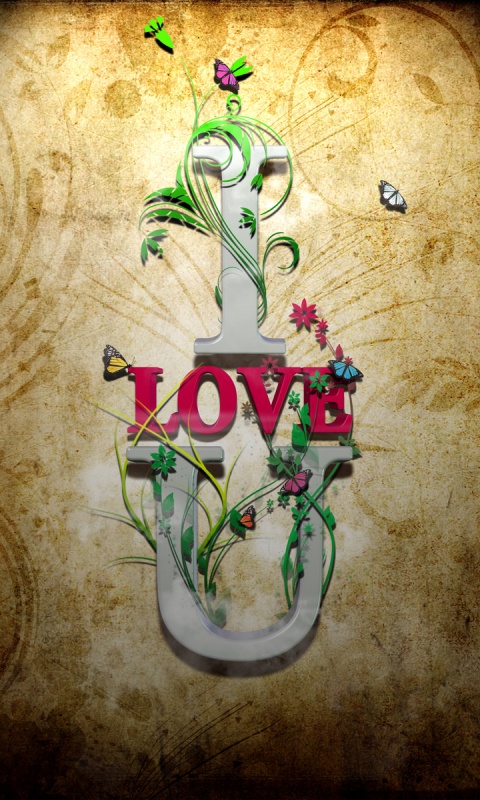 i love u wallpapers for mobile. Mobile iPhone