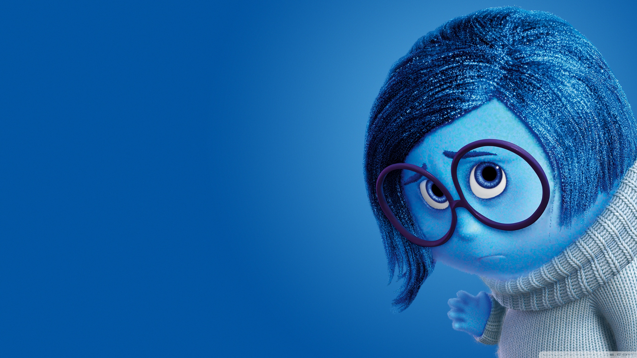 Inside Out Sadness - Disney, Pixar Ultra HD Desktop Background Wallpaper  for : Widescreen & UltraWide Desktop & Laptop : Multi Display, Dual Monitor  : Tablet : Smartphone