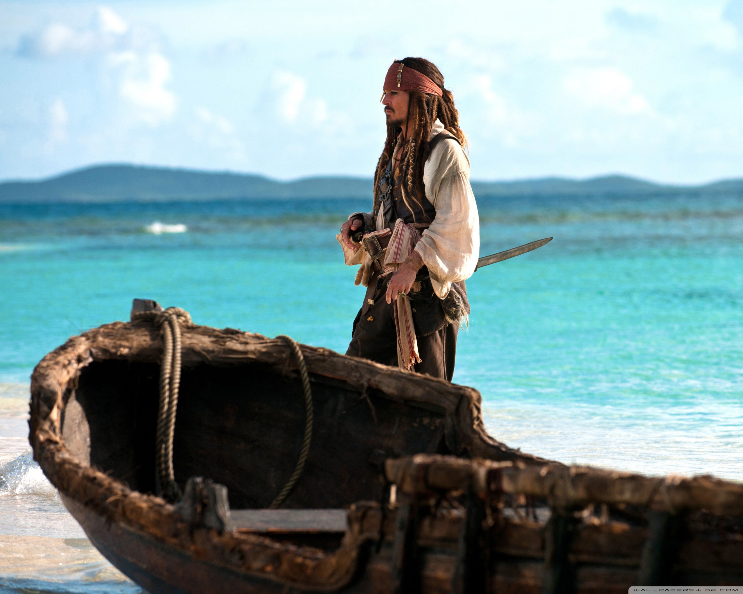 Jack Sparrow Pirates Of The Caribbean On Stranger Tides Ultra HD Desktop  Background Wallpaper for 4K UHD TV : Tablet : Smartphone