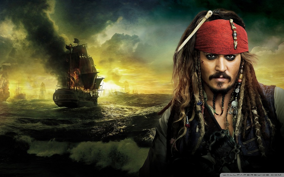 johnny depp wallpaper 2011. Johnny Depp, Pirates of the