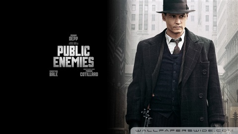 johnny depp public enemies wallpaper. Johnny Depp Public Enemies
