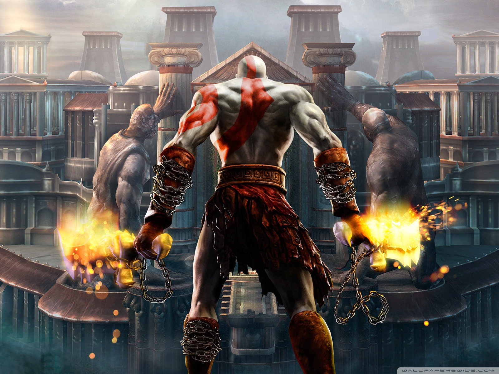 Kratos God Of War HD Desktop Wallpaper High Definition