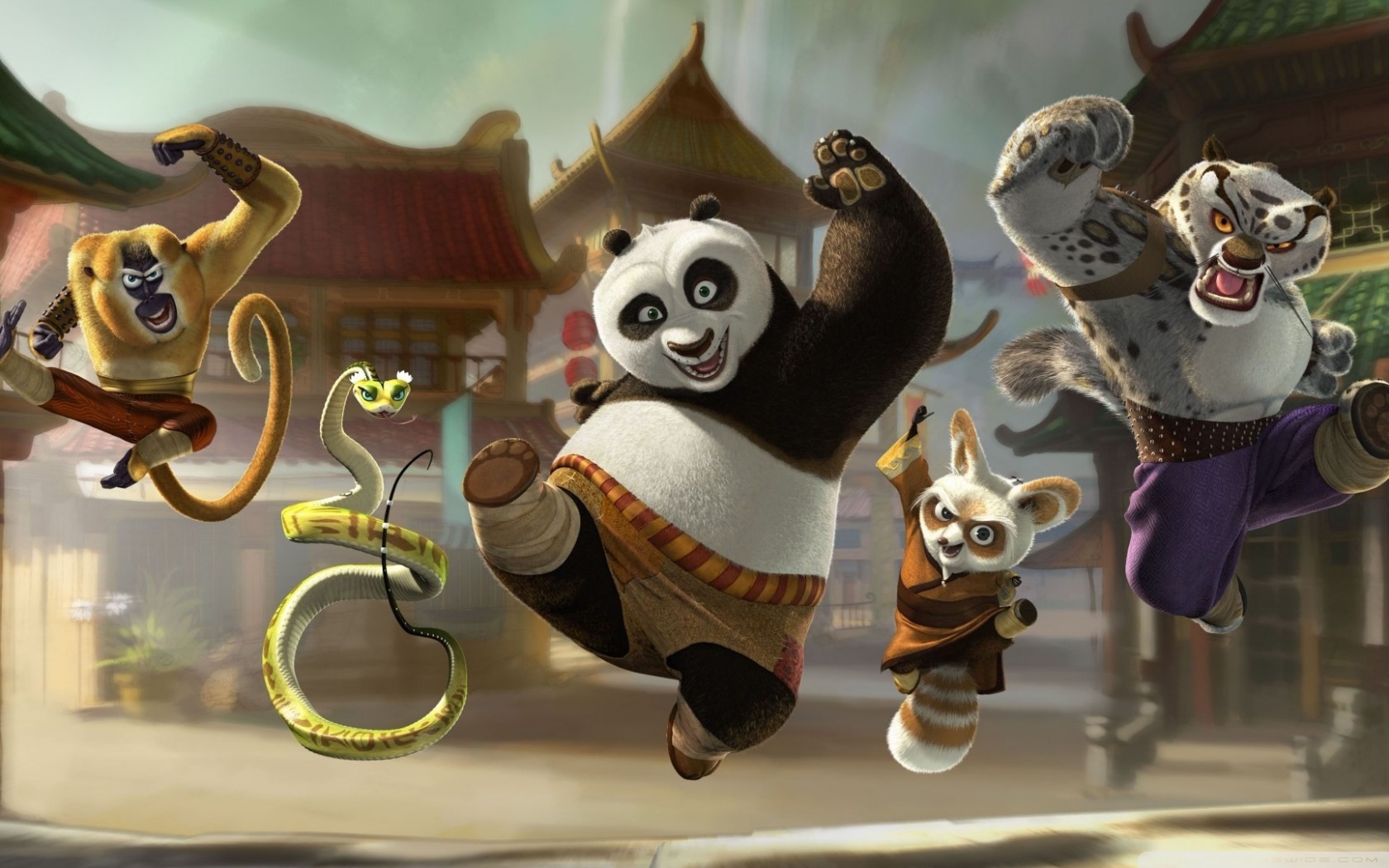 Kung Fu Panda 2 HD desktop wallpaper : High Definition.