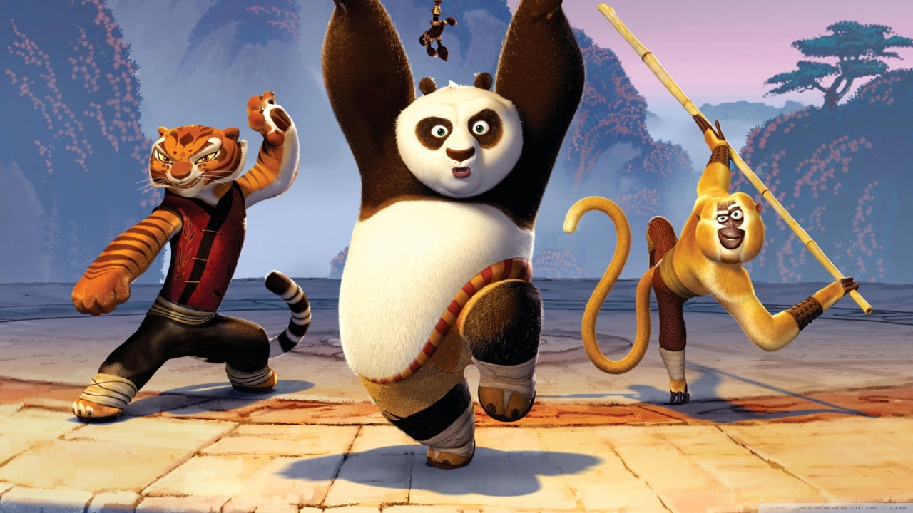 kung fu panda 2 movie wallpaper 1280x720