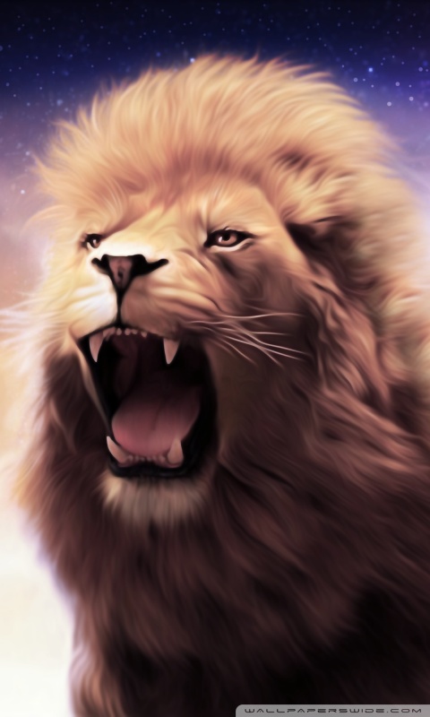 Lion King Painting Ultra HD Desktop Background Wallpaper for 4K UHD TV :  Multi Display, Dual Monitor : Tablet : Smartphone