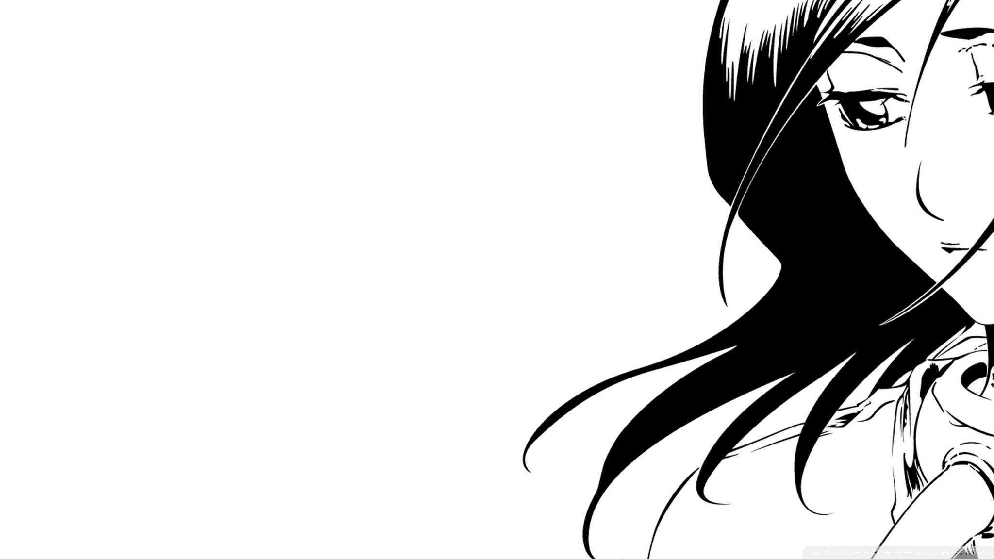 Melancholy Girl Manga Ultra Hd Desktop Background Wallpaper
