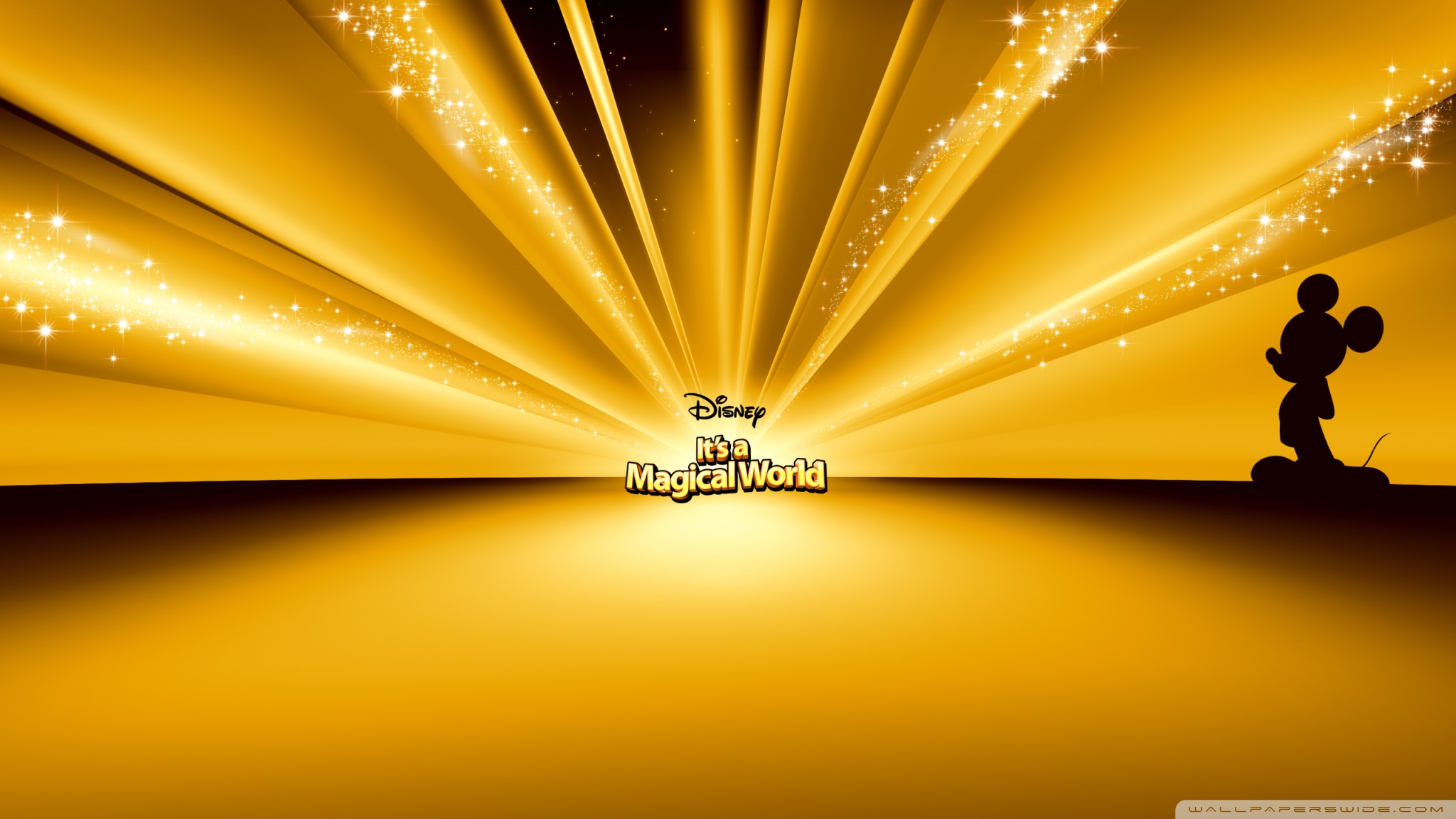 Mickey Mouse Disney Gold Ultra HD Desktop Background Wallpaper for 4K UHD  TV : Widescreen & UltraWide Desktop & Laptop : Tablet : Smartphone