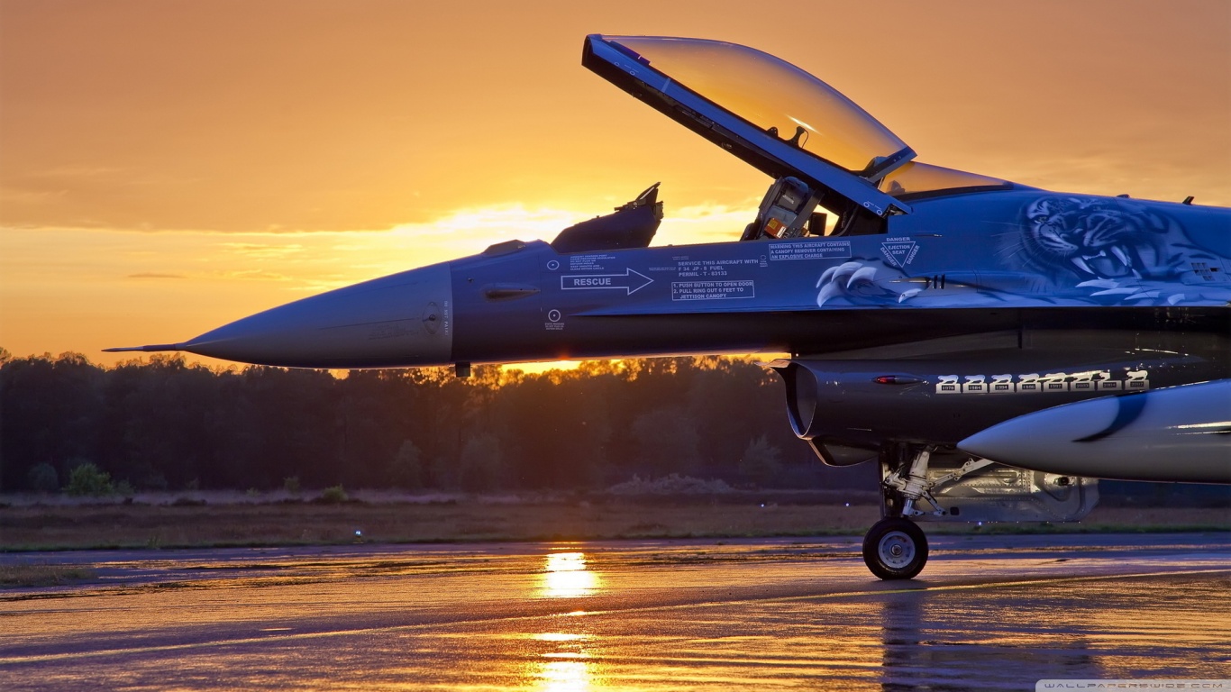 Military Aircraft, Sunrise HD desktop wallpaper 