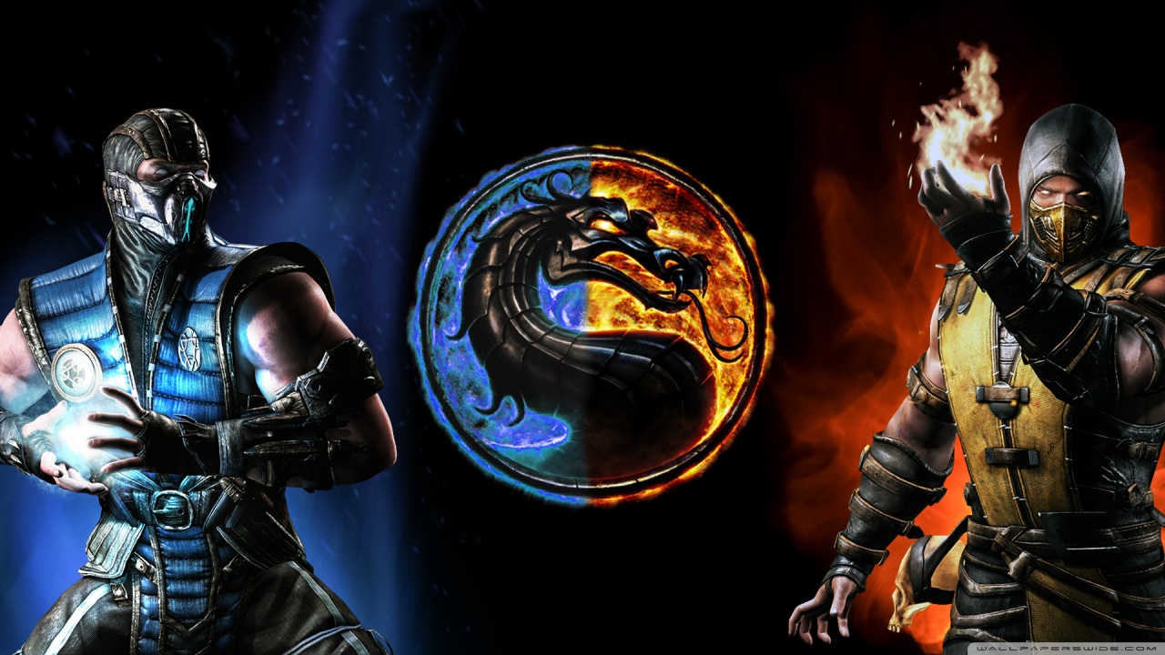 Mortal Kombat X SubZero vs Scorpion ❤ 4K HD Desktop Wallpaper