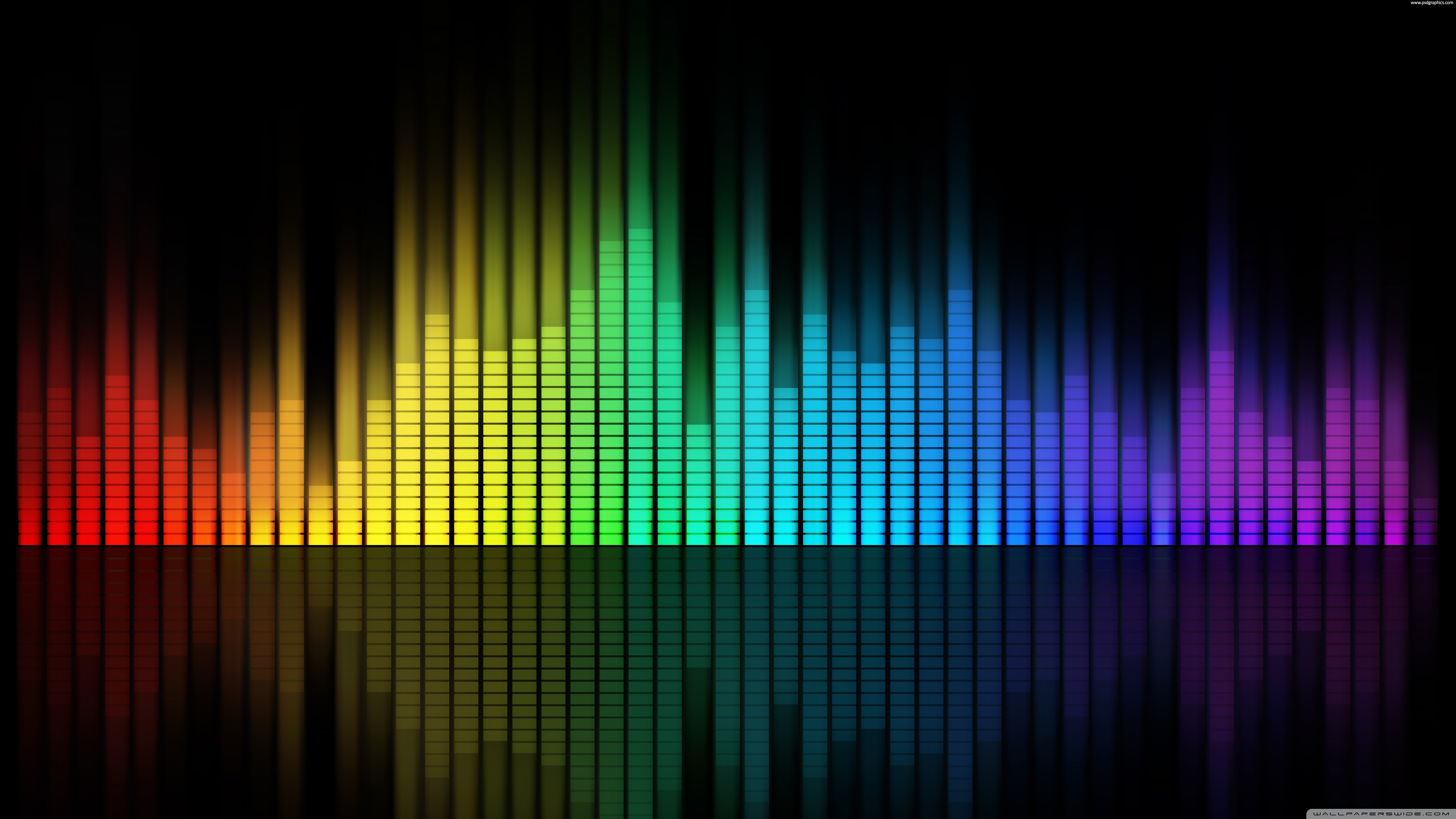 Music Equalizer Ultra HD Desktop Background Wallpaper for ...