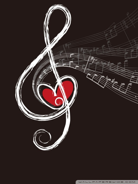music notes wallpaper. Free Trumpet Music Notes