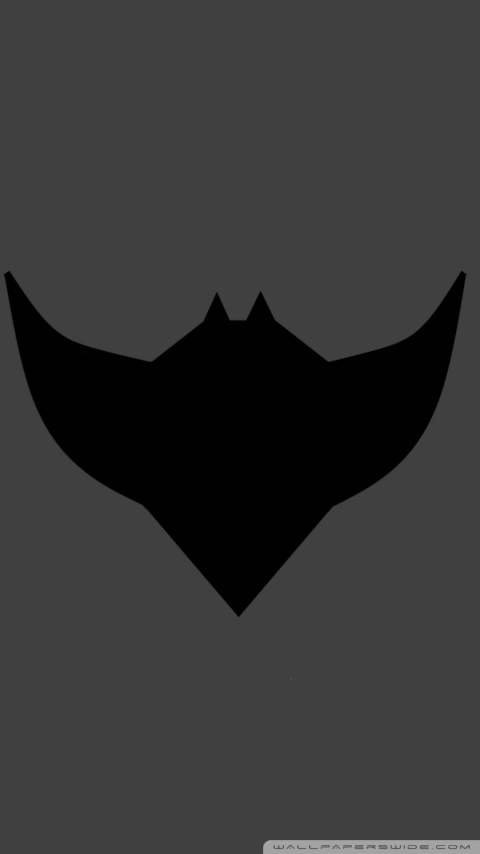 my custom batman logo iphone Ultra HD Desktop Background Wallpaper for