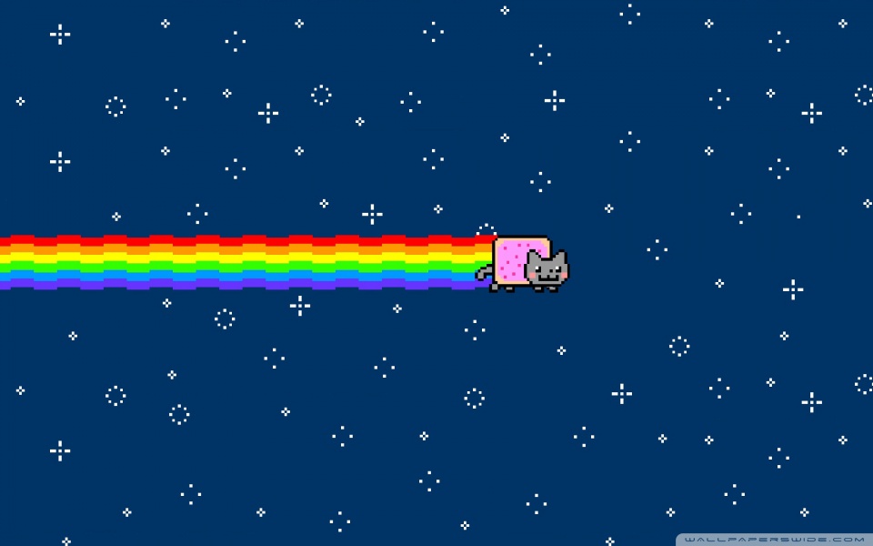 Nyan Cat Hd Desktop Wallpaper