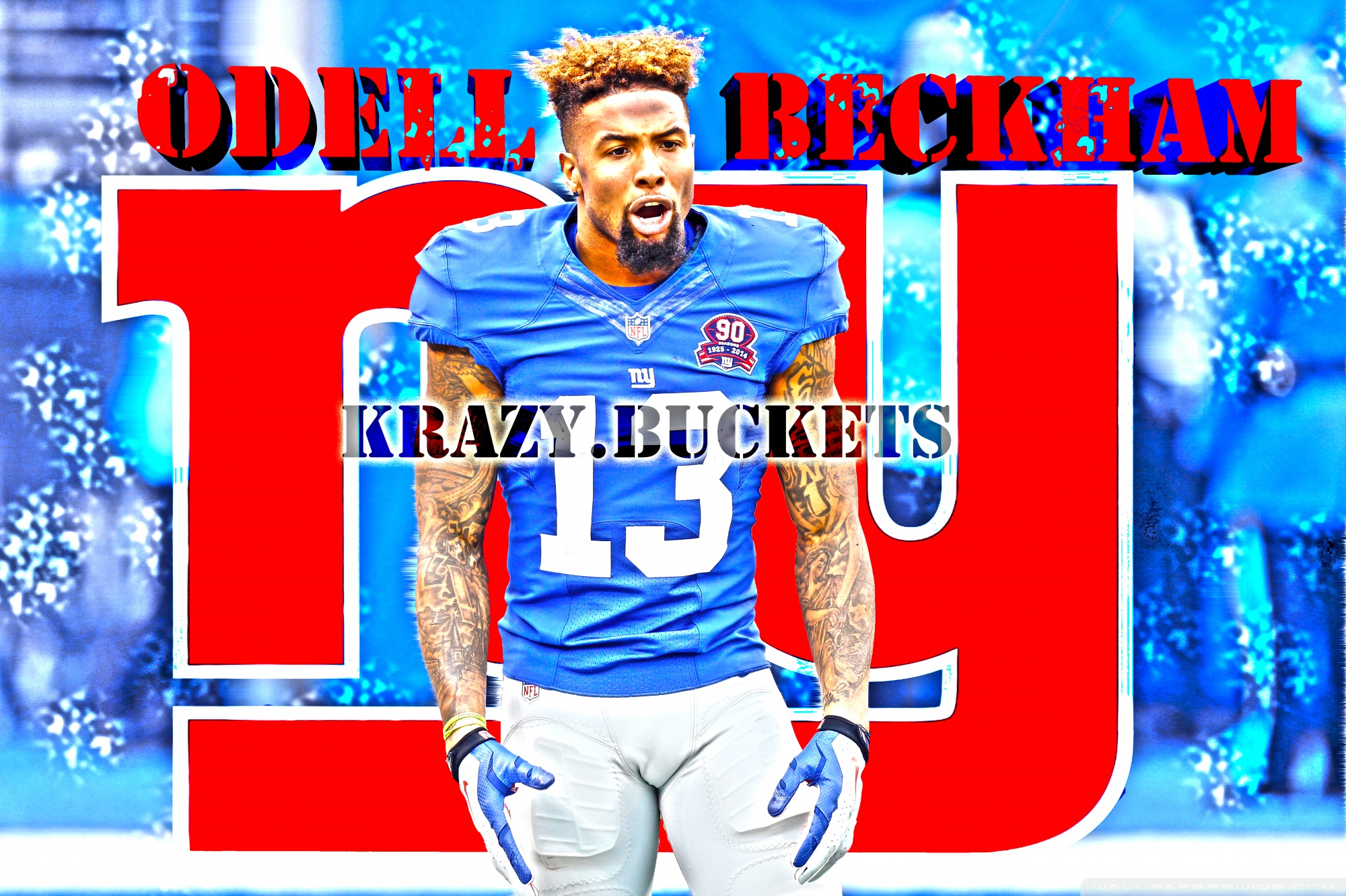 Odell Beckham Jr Ultra HD Desktop Background Wallpaper for