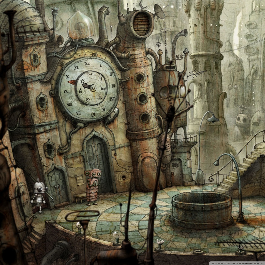 machinarium wallpaper machinarium wallpaper