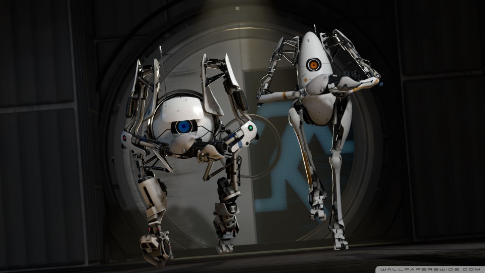 portal wallpaper hd. Portal 2 desktop wallpaper