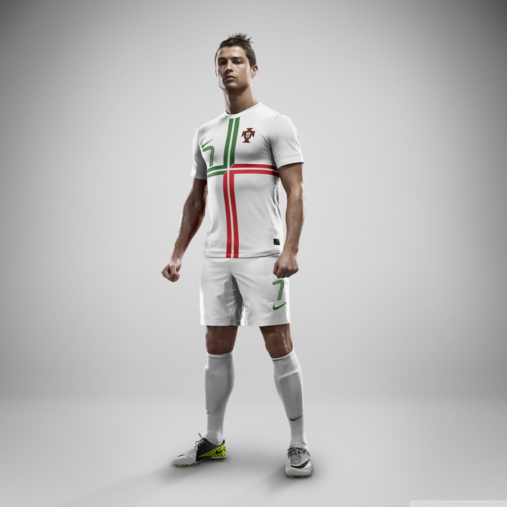 Portugal Away Cristiano Ronaldo Original HD Desktop Wallpaper