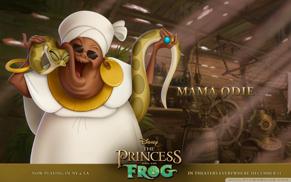 princess and the frog mama odie wallpaper 960x600