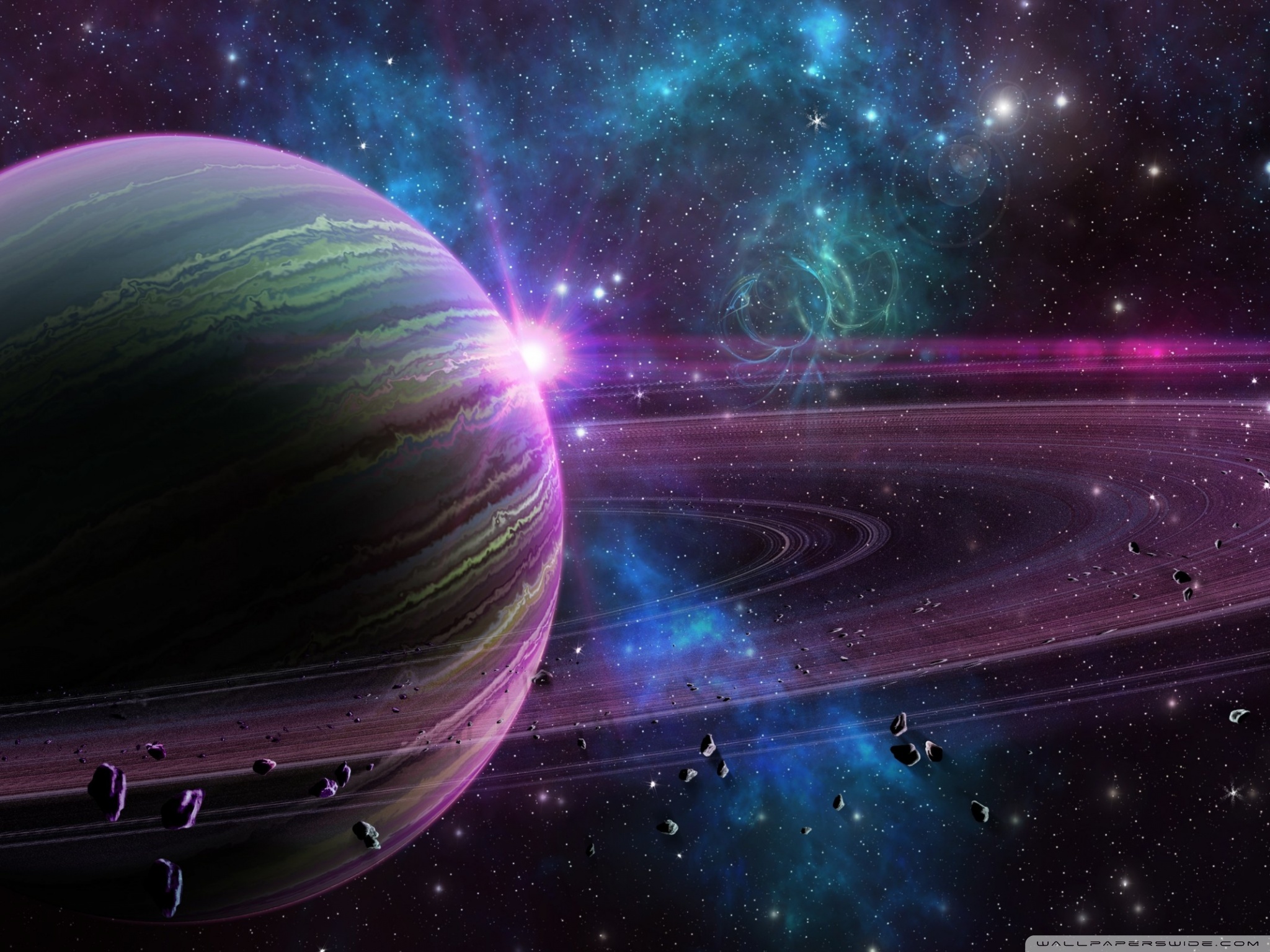 Purple Planet Ultra HD Desktop Background Wallpaper for 4K UHD TV : Tablet  : Smartphone