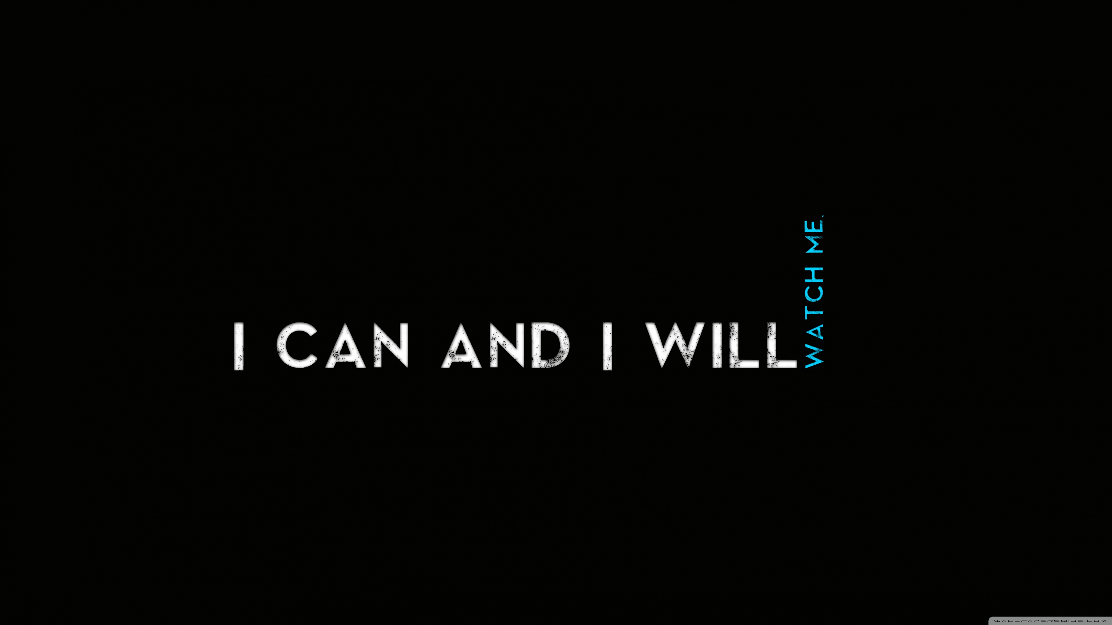Quotes I CaN AnD I WiLl Ultra HD Desktop Background Wallpaper for 4K UHD TV  : Widescreen & UltraWide Desktop & Laptop : Multi Display, Dual Monitor :  Tablet : Smartphone