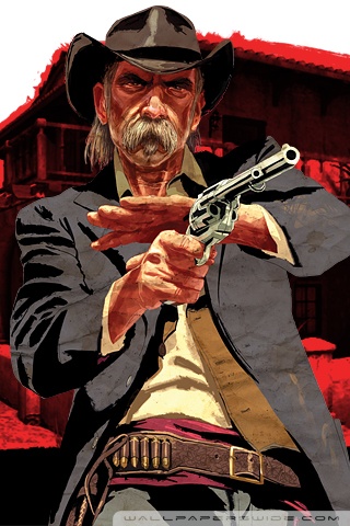  Dead Redemption Iphone Wallpaper on Red Dead Redemption Landon Ricketts Wallpaper 320x480 Jpg