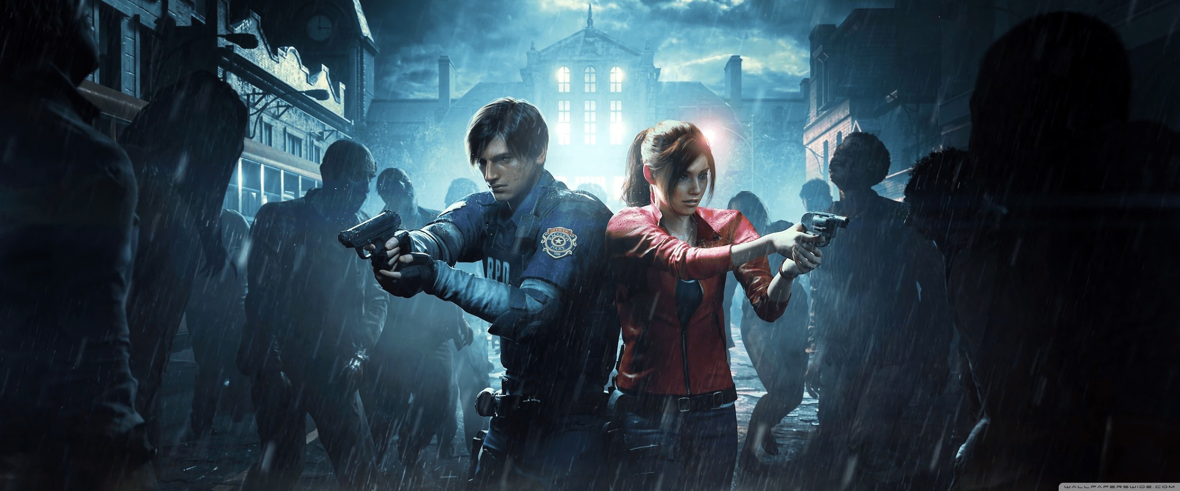 Resident Evil 2 2019 Video Game Ultra Hd Desktop Background
