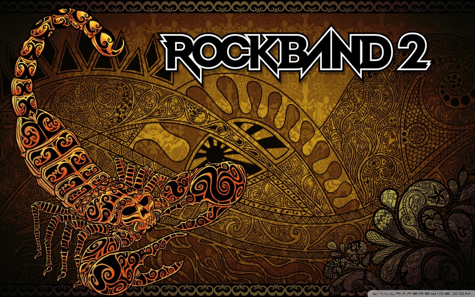 wallpaper rock bands. Rock Band 2 desktop wallpaper
