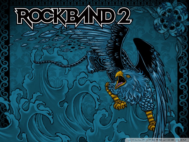 wallpaper rock bands. Rock Band 2 Game desktop
