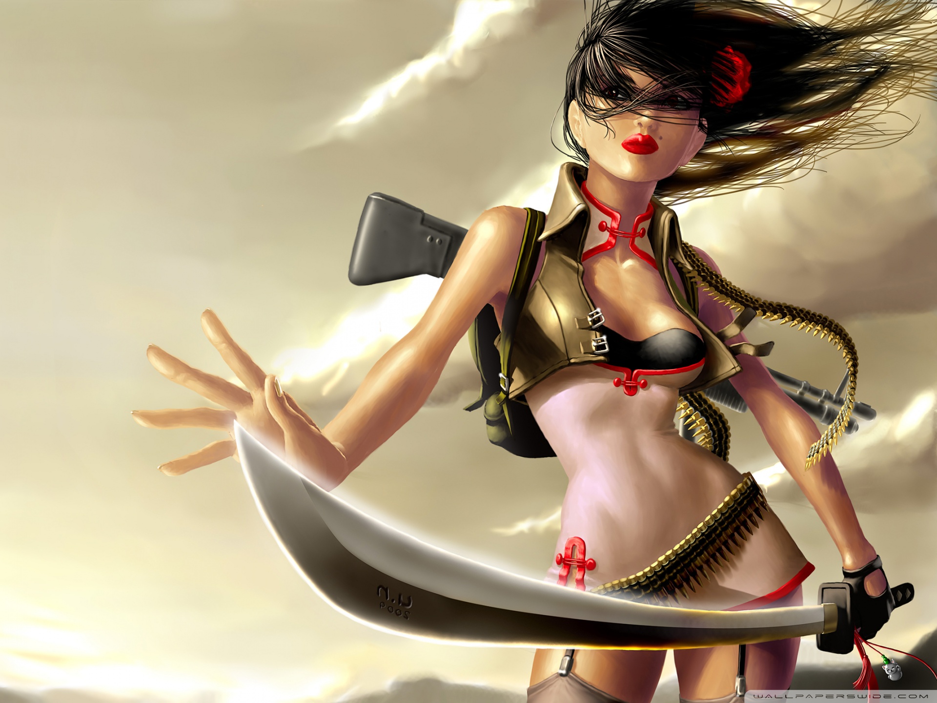 Sexy Warrior Girl Ultra Hd Desktop Background Wallpaper For 4k Uhd Tv Tablet Smartphone