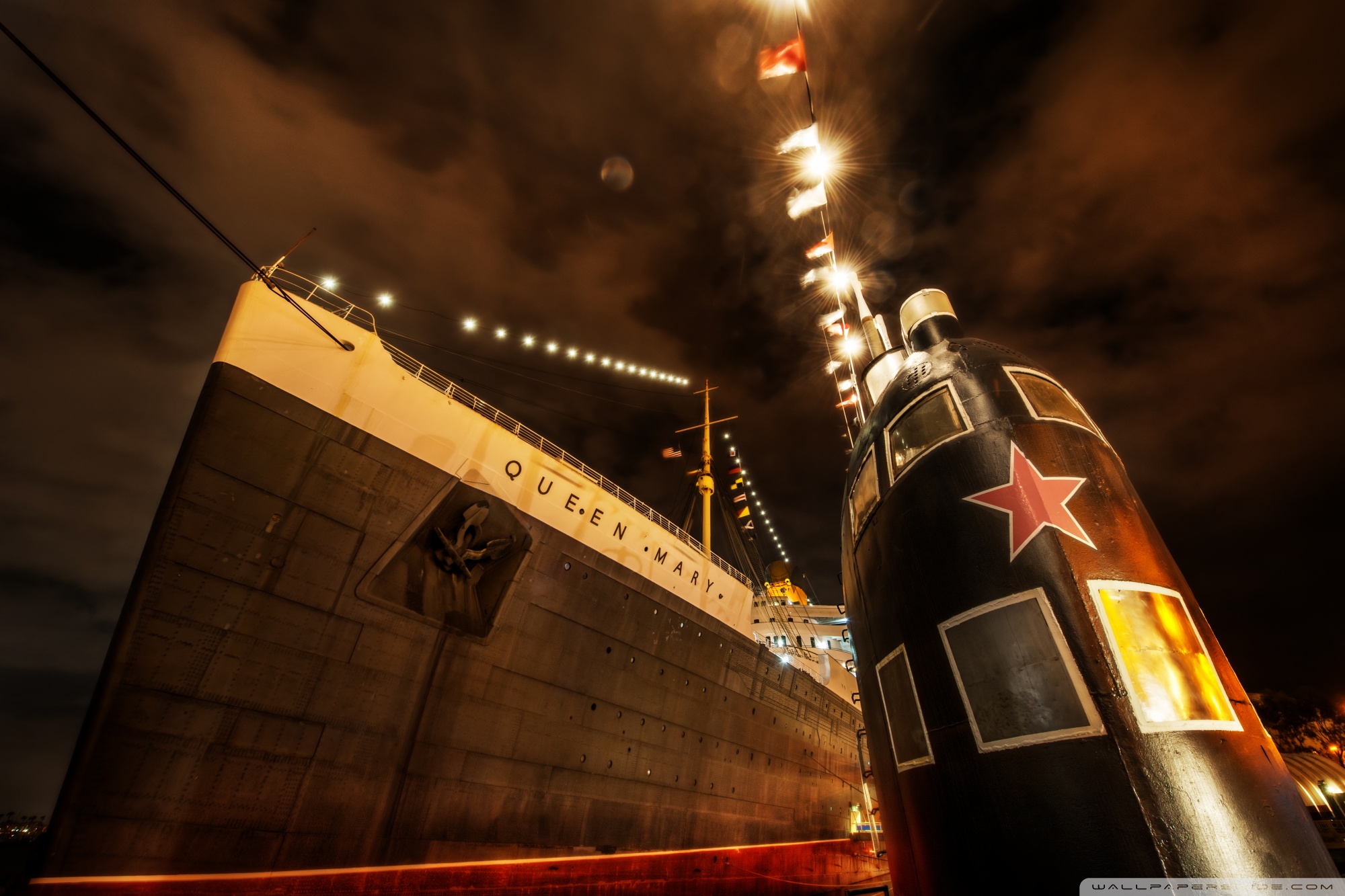 Ship And Submarine Ultra HD Desktop Background Wallpaper for 4K UHD TV : Tablet : Smartphone Ship And Submarine Ultra HD Desktop Background Wallpaper for 4K UHD TV : Tablet : Smartphone