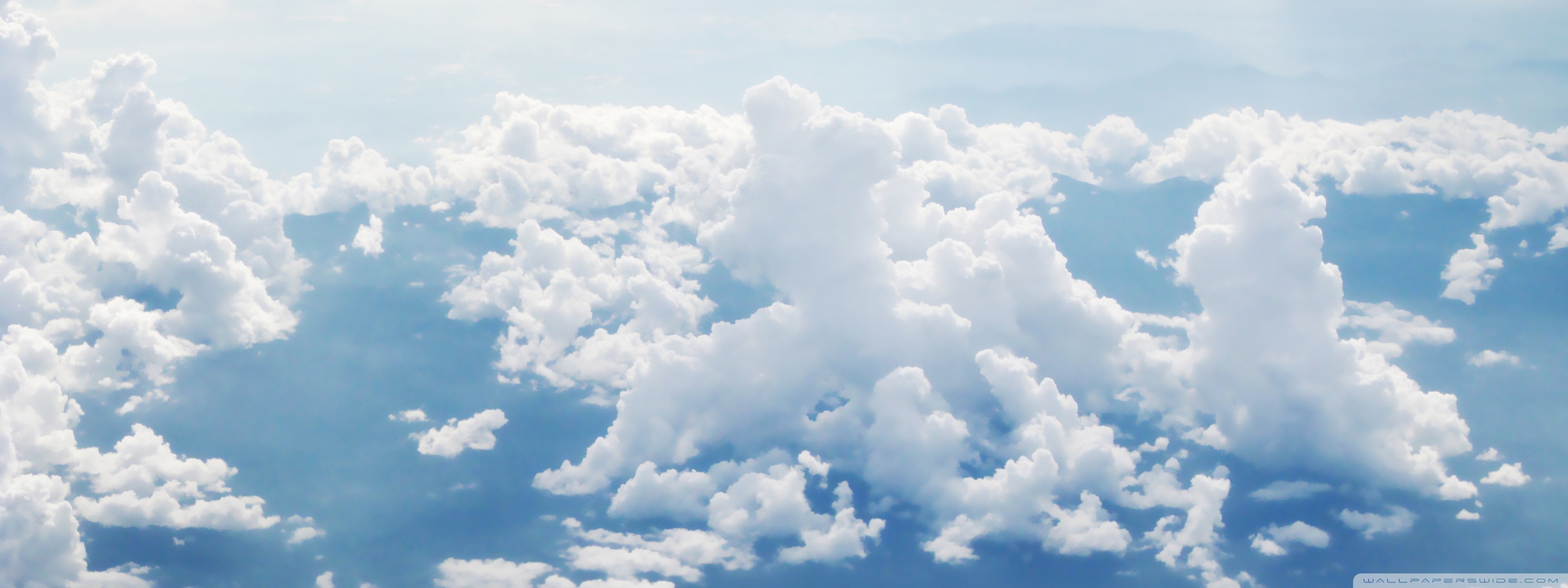 Sky And Clouds Aerial Photography Ultra HD Desktop Background Wallpaper
