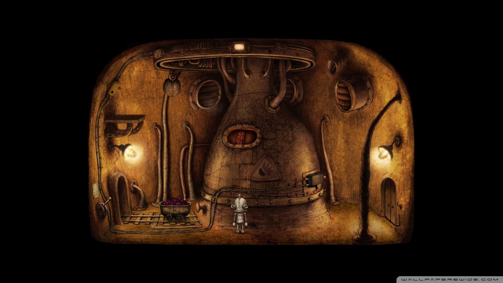 Some Puzzles Are Heavier Than You Think, Machinarium Game Ultra HD Desktop  Background Wallpaper for 4K UHD TV : Widescreen & UltraWide Desktop &  Laptop : Tablet : Smartphone