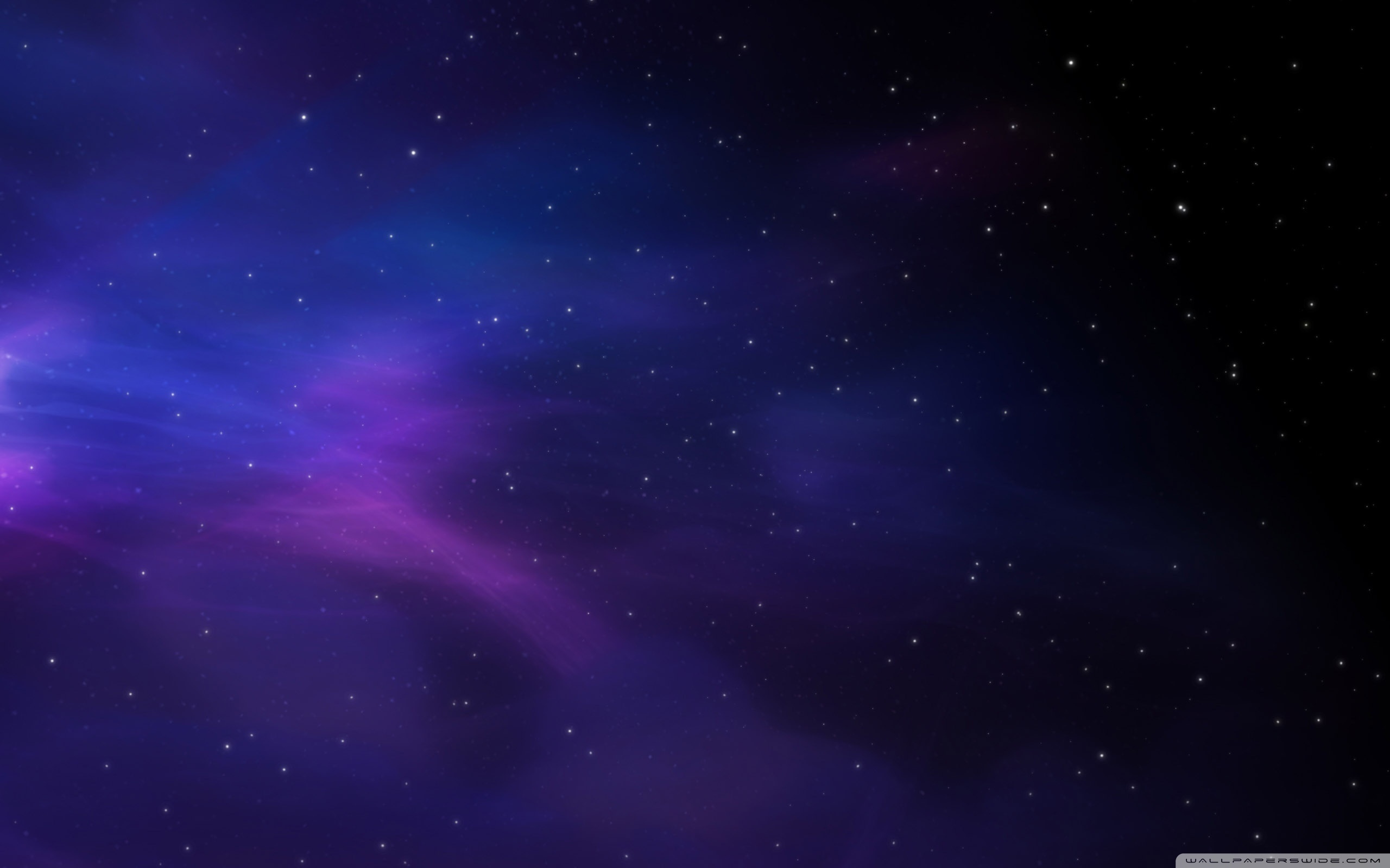 Space Colors Blue Purple Stars Ultra HD