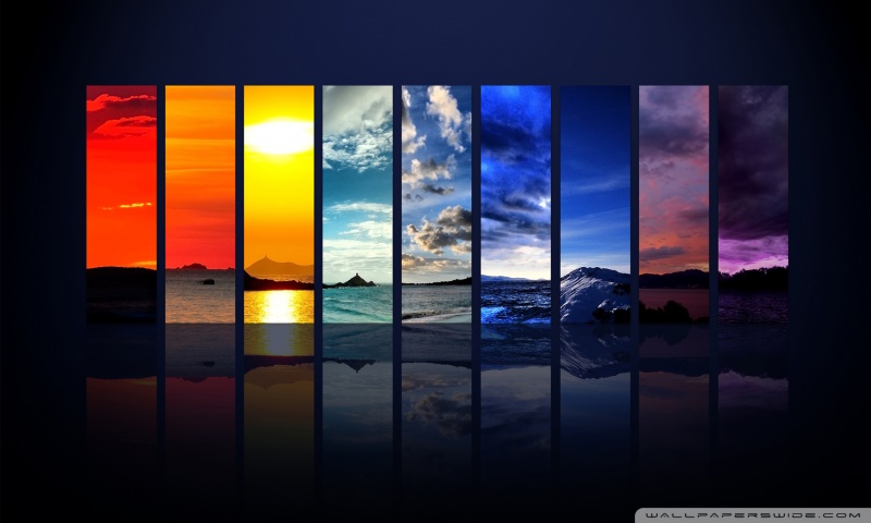 Spectrum Of The Sky desktop wallpaper : Widescreen : High Definition : 