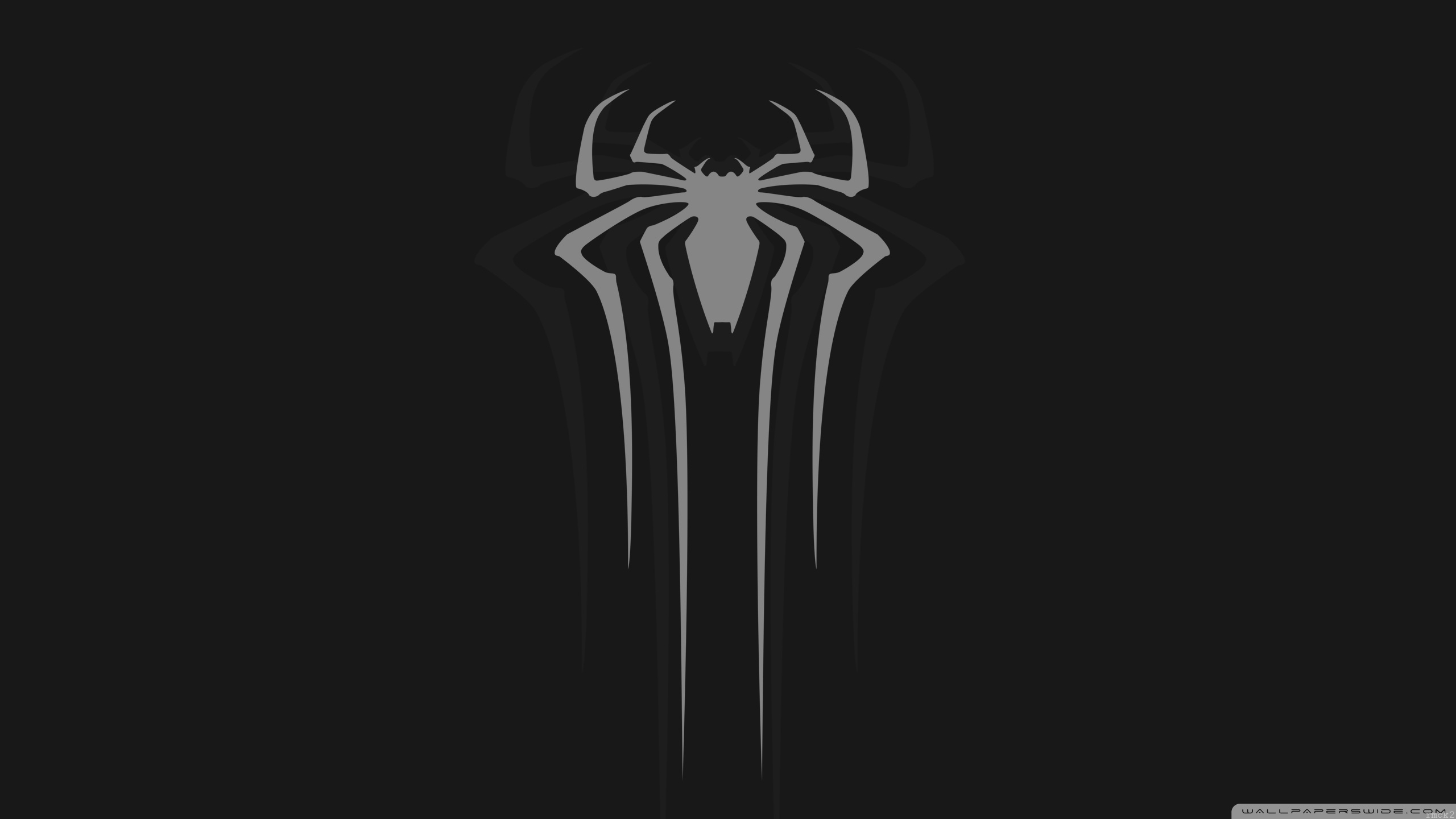 Spider-man White Ultra HD Desktop