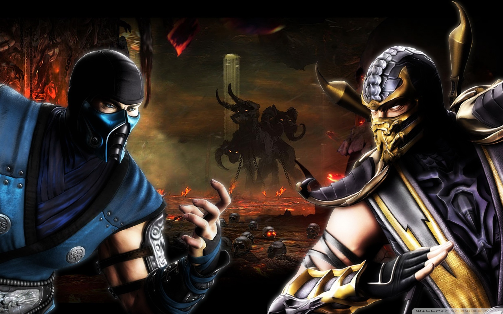 Find the best mortal kombat wallpapers scorpion on getwallpapers. 
