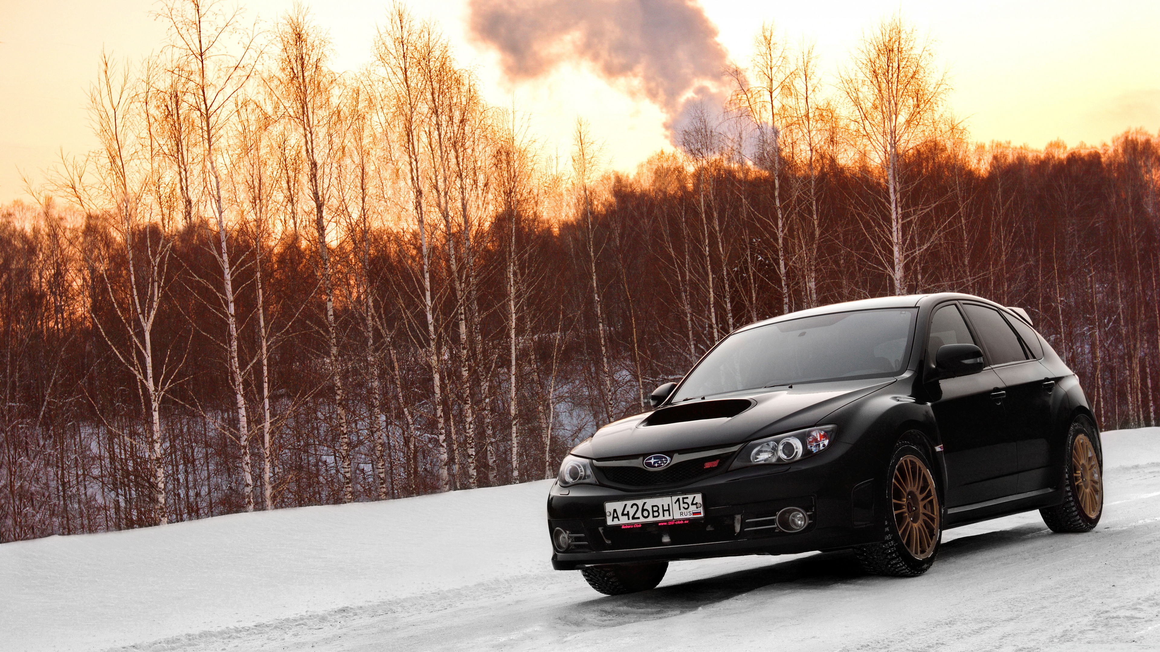 Subaru Impreza Wrx On Snow Ultra Hd Desktop Background Wallpaper For 4k Uhd Tv Multi Display Dual Monitor Tablet Smartphone