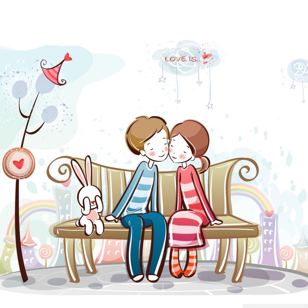Sweet Couple On Bench Wallpapers Gallery Image Mrfab