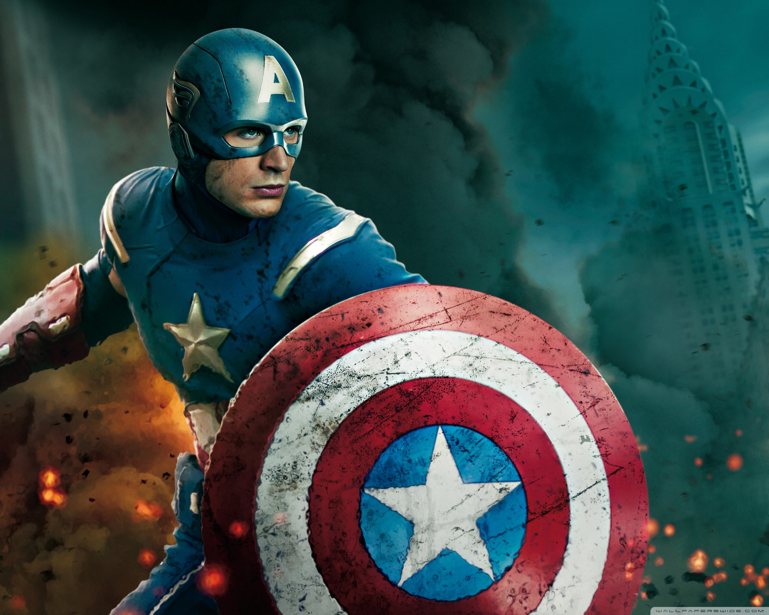 A0 A1 A2 A3 A4 Sizes The Avengers Captain America Giant Poster 