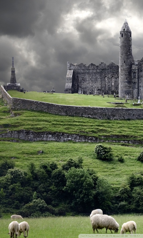 The Rock of Cashel, Ireland, Europe Ultra HD Desktop Background Wallpaper  for : Tablet : Smartphone