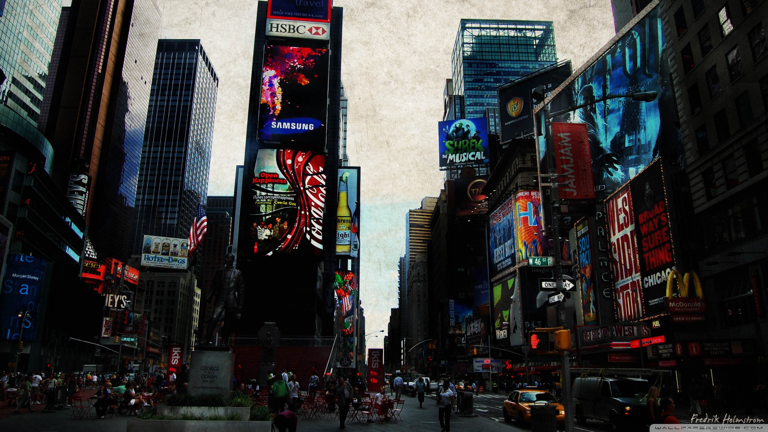 Times Square Ultra HD Desktop Background Wallpaper for 4K UHD TV :  Widescreen & UltraWide Desktop & Laptop : Tablet : Smartphone