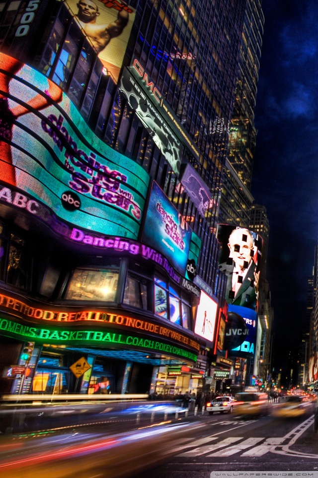 times square at night wallpaper. Times Square At Night desktop