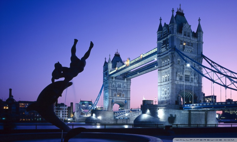Tower Bridge, London, UK Ultra HD Desktop Background Wallpaper for : Tablet  : Smartphone