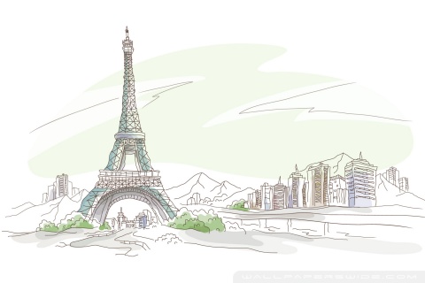 Download 21 girly-paris-wallpaper Paris-Drawing-iPhone-Wallpaper-HD.jpg