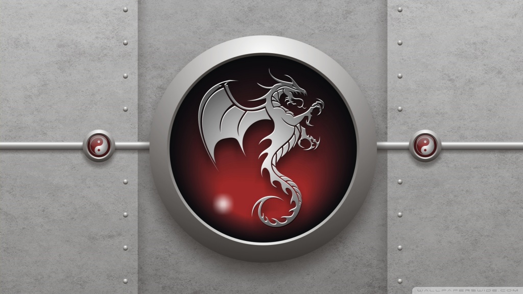 wallpaper red dragon. Tribal Dragon Red desktop