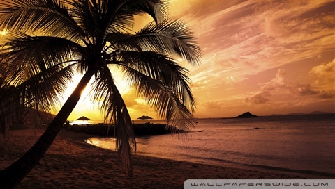 tropical beach sunset wallpaper. wallpaper beach sunset.