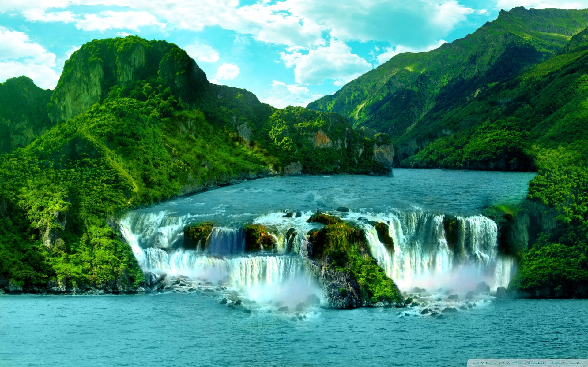 WallpapersWidecom Waterfalls HD Desktop Wallpapers For 4K