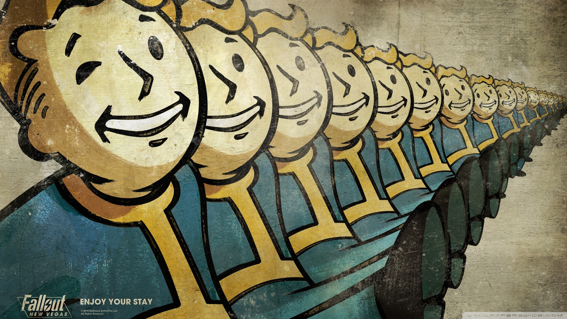 Vault Boy Fallout New Vegas Ultra Hd Desktop Background Wallpaper For 4k Uhd Tv