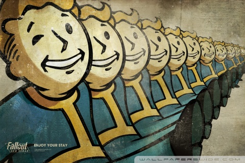 Vault Boy Fallout New Vegas Ultra Hd Desktop Background Wallpaper For 4k Uhd Tv