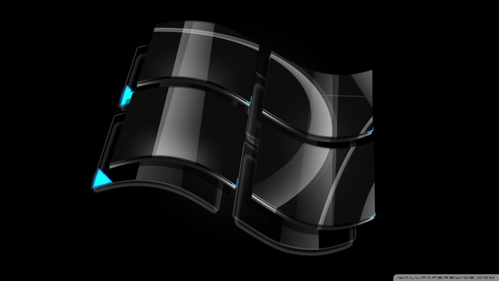 Logo Wallpaper Desktop. Vista Black Logo desktop;